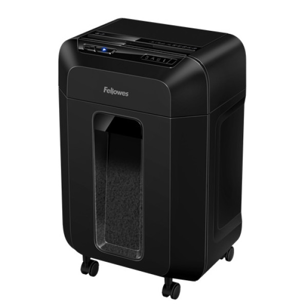 FELLOWES Destructora AutoMax 80M negra minicorte 4x12mm, cajón 80 hojas, 17L