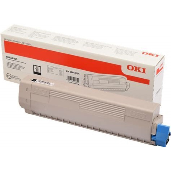 Toner OKI C833 C843 negro 10.000p.