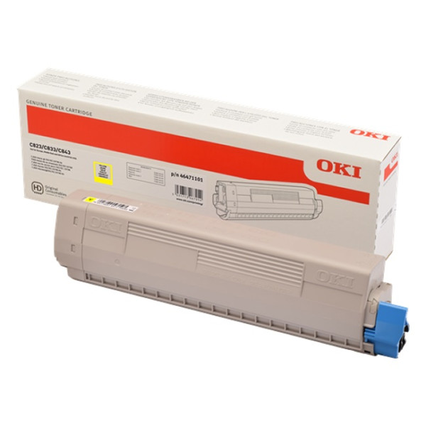 Toner OKI C823 C833 C843 amarillo 7.000p.