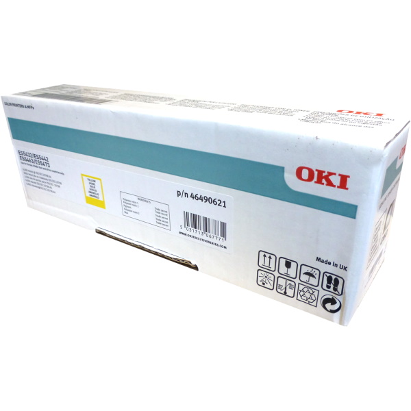 Toner OKI ES5432 ES5442 ES5463 ES5473 amarillo 6.000p.