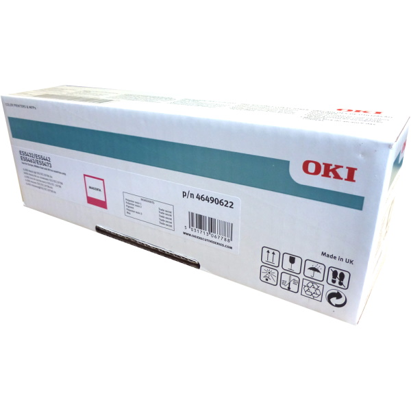 Toner OKI ES5432 ES5442 ES5463 ES5473 magenta 6.000p.