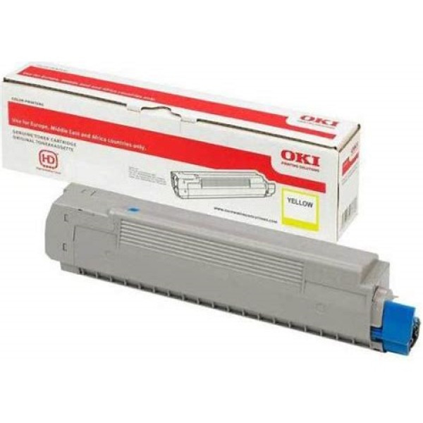 Toner OKI C332 MC363 amarillo 3.000p