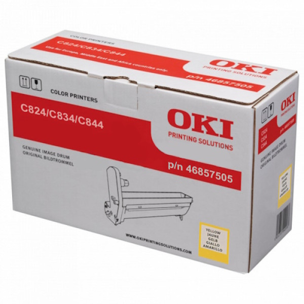 Tambor OKI C824 C834 C844 amarillo 30.000p. (image drum)