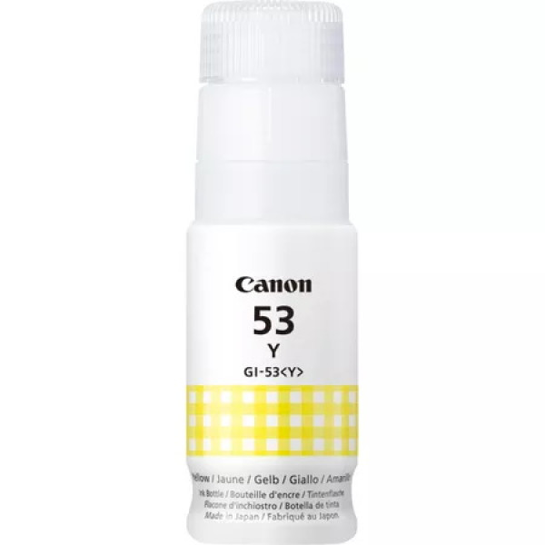 CANON ink bottle GI-53Y: Pixma G550 G650  amarillo
