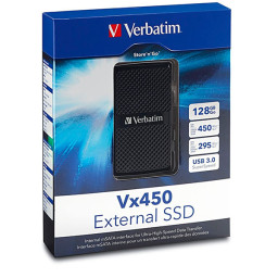SSD externo VERBATIM Vx450 USB 3.0 256GB * #PROMO#
