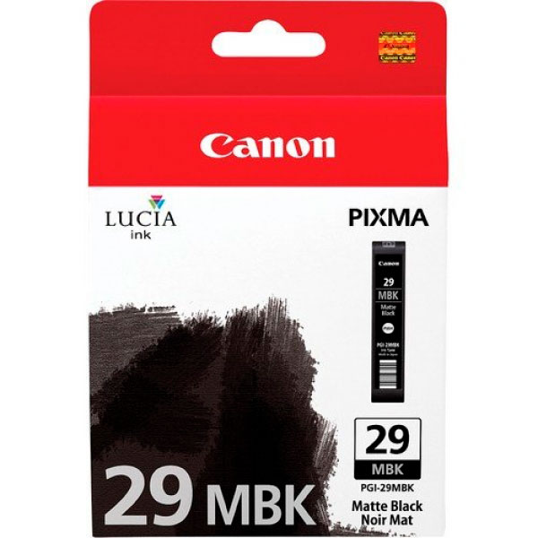 C.t. CANON PGI-29MBK Pixma Pro 1 negro mate 