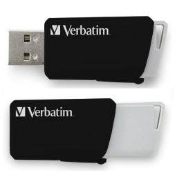 VERBATIM Store'n'Click USB 3.0 - 32GB negro negro USB 3.2/3.0/2.0 retráctil