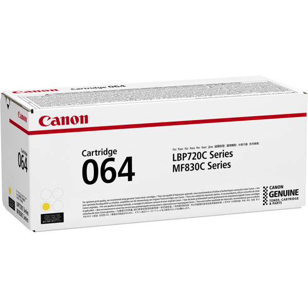 Toner CANON 064: amarillo i-SENSYS LBP722 MF832  5.000p.