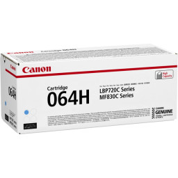 Toner CANON 064H: cyan i-SENSYS LBP722 MF832  10.400p.
