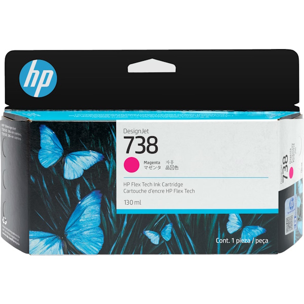 C.t. HP #738 magenta 130ml Designjet T850 T870 T950 C.t. HP #738 magenta 130ml Designjet T850 T870 T950