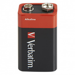 (1) Pila VERBATIM 6LR61 9V 9V 500mAh Premium Alkaline
