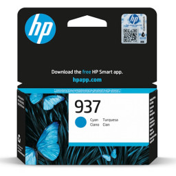 C.t.HP #937 cyan Officejet Pro 9110 9120 9130 9700  800p.