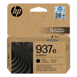 C.t.HP #937e negro Officejet Pro 9110 9120 9130 9700  2500p. EvoMore alta capacidad