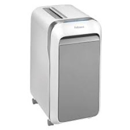 FELLOWES Destructora LX221 blanca partículas de 2x12mm, seg.P-5, 20h, 30L