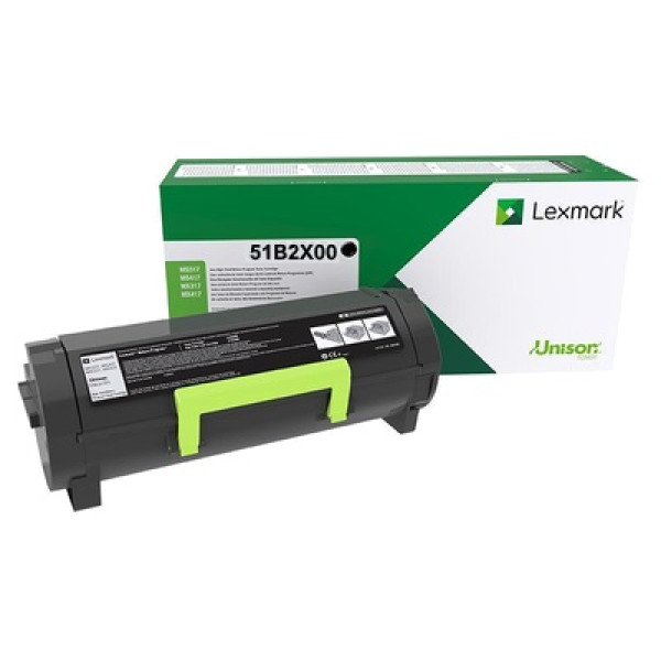 Toner LEXMARK 20.000p. MS517 MS617 MX517 MX617 Extra Alto rendimiento Return 