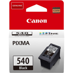 C.t. CANON PG540 negro 8ml 180p. caja cartón MG2150 MG3550 MX375 MX475 MX535 TS5150 TS5151