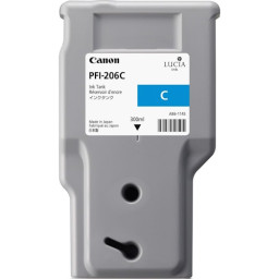 C.t. CANON PFI-206C cian 300ml IPF6400 IPF6450