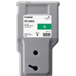 C.t. CANON PFI-206G verde 300ml IPF6400 IPF6450