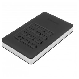 HD VERBATIM Store´n´Go 2TB Secure Portable con teclado USB 3.1 Black