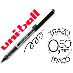 (12) Rotulador UNI-BALL roller UB-150 Eye Negro 0.5 mm