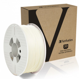 VERBATIM 3D filament PLA 1,75mm 1Kg - Natural/Tran Print Temp: 200-220º (PYB-2B5-BA)