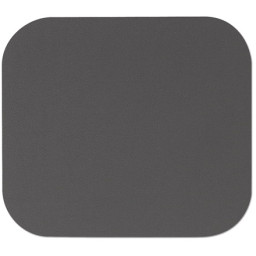 FELLOWES Alfombrilla estándar gris pack blister poliéster resistente, antideslizante 232x201x3mm