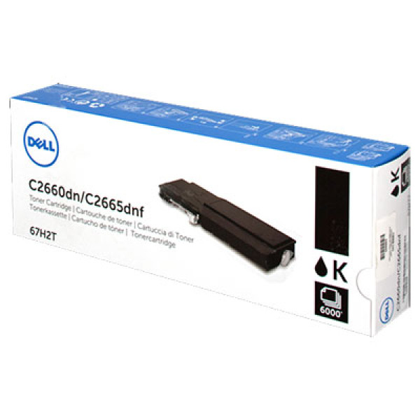 Toner DELL C2660 C2665 Extra HC Black (RD80W) (67H2T) 6.000p.