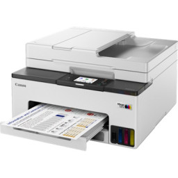 Multifunción CANON MAXIFY GX2051 blanca 3-1 15/10pm 250h+ADF Dup USB/Eth/Wifi +2bot.ext.XL