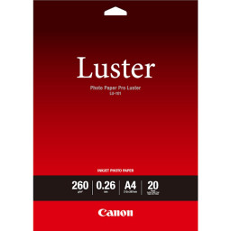 Papel CANON Pro Luster LU-101 20h.A4 Photo Paper Pro Luster 260g.