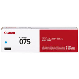 Toner CANON 075C: LBP646 LBP647 MF664 MF667 cyan 1.200p.