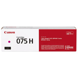 Toner CANON 075H: LBP646 LBP647 MF664 MF667 magenta 2.500p. Toner CANON 075H: LBP646 LBP647 MF664 MF667 magenta 2.500p.