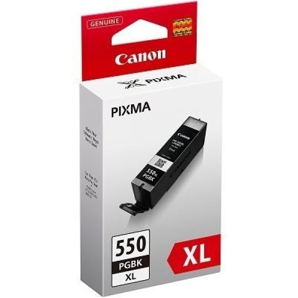 C.t. CANON PGBK-550XL negro pig Pixma IP7250  IP7240 MG5440 MG5450 MG5550  Alta capacidad