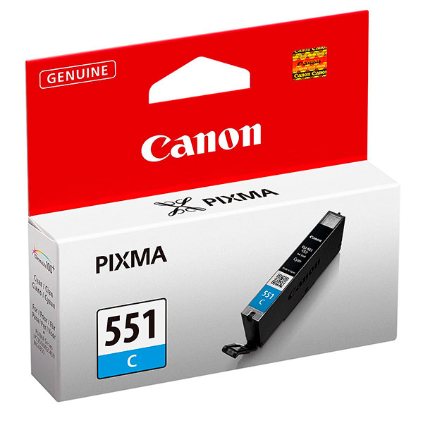 C.t. CANON CLI551C  Pixma IP7250 IP7240 cian MG5440 MG5450 MG5550