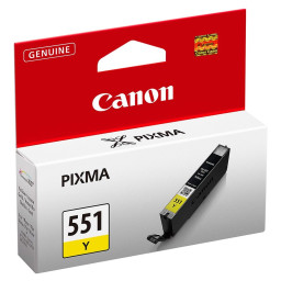 C.t. CANON CLI551Y  Pixma IP7250 IP7240 amarillo MG5440 MG5450 MG5550