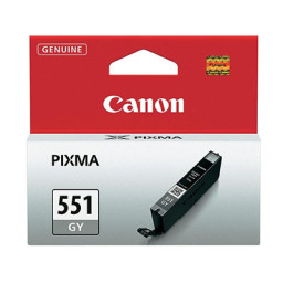 C.t. CANON CLI551GY Pixma IP7250 IP7240 gris MG5440 MG5450 MG5550