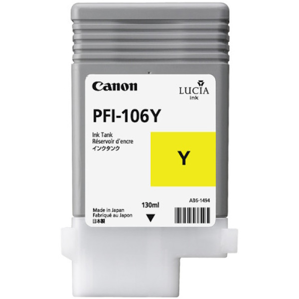 C.t. CANON PFI-106Y amarillo **Producto caducado en perfecto estado**