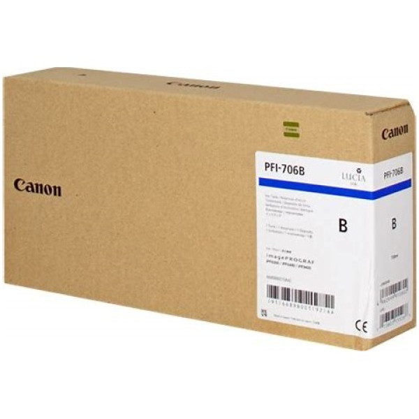 C.t. CANON PFI-706B azul 700ml IPF8300 IPF8400 IPF9400