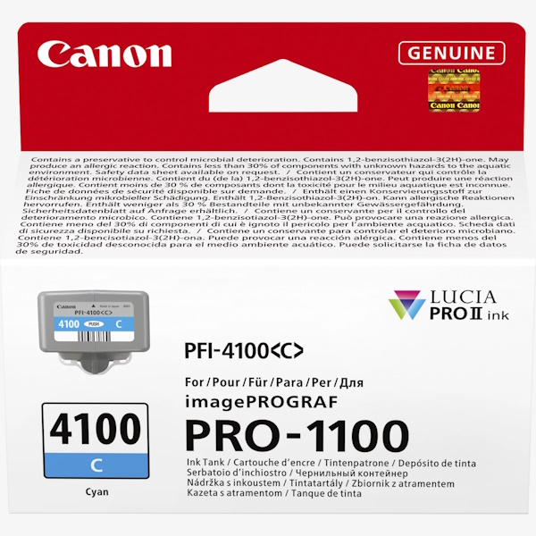 C.t. CANON PFI-4100C cian 80ml PRO-1100