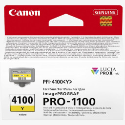 C.t. CANON PFI-4100Y amarillo 80ml PRO-1100