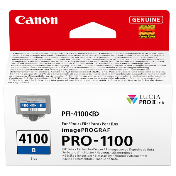 C.t. CANON PFI-4100B azul 80ml PRO-1100
