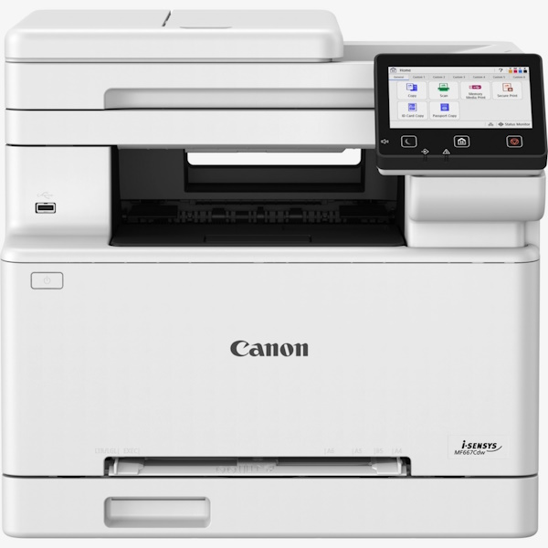 Multifunción CANON i-SENSYS MF667Cdw láser color 4-1 25/25pm 1200dpi 250+DADF USB/Eth/WiFi Duplex