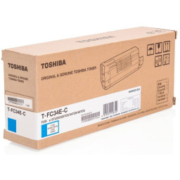 Toner TOSHIBA T-FC34E-C: e-Studio 287 347 407 11.500p. cyan
