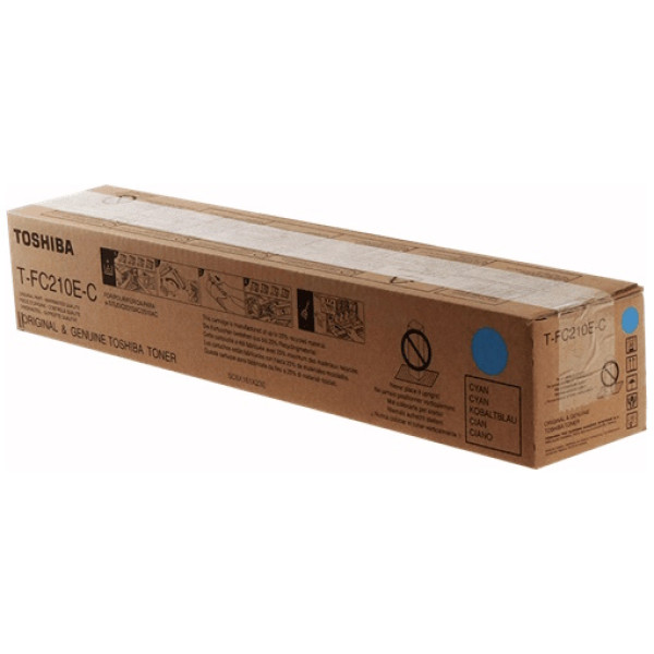 Toner TOSHIBA T-FC210EC: e-Studio 2010AC 2510AC Cyan 33.600p. (6AJ00000268)