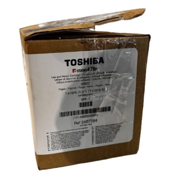 Toner TOSHIBA T-478P-R: e-Studio 478p 20.000p. **caja dañada**