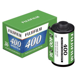 FUJIFILM película color negativa ISO400 CH135/36ex formato 35mm
