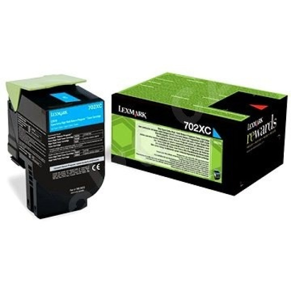 Toner LEXMARK #702XC cian CS510 4.000p. (70C2XCE)