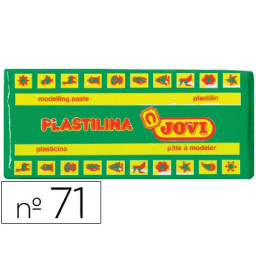 Plastilina JOVI verde claro tamaño mediano