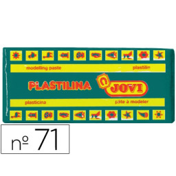 Plastilina JOVI verde oscuro tamaño mediano