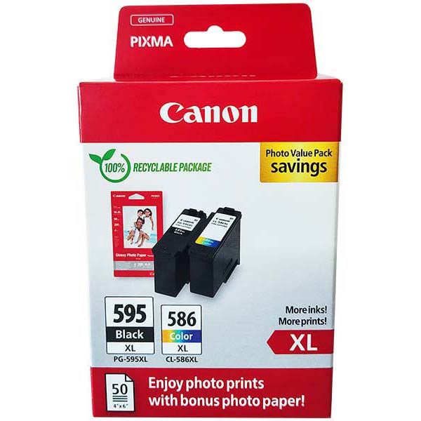 C.t. CANON GP-501: 4x6 Phot Paper  50 sheets+XL