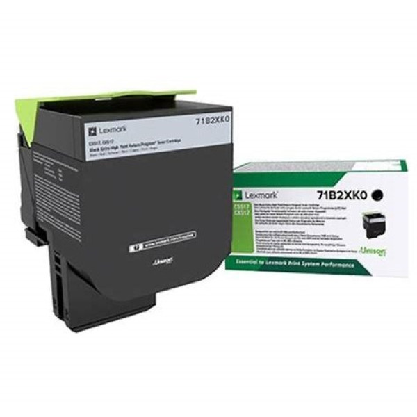 Toner LEXMARK CS517 CX517 8.000p. negro Extra Alto Rendimiento Return